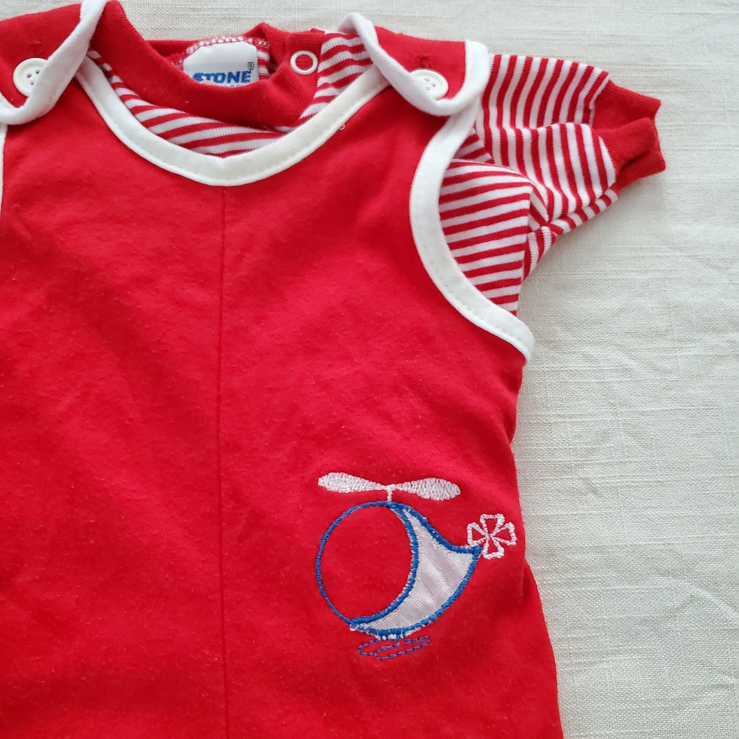 Vintage Helicopter Pantsuit 6 months