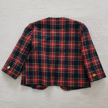 Load image into Gallery viewer, Vintage Tartan Dressy Jacket 2t
