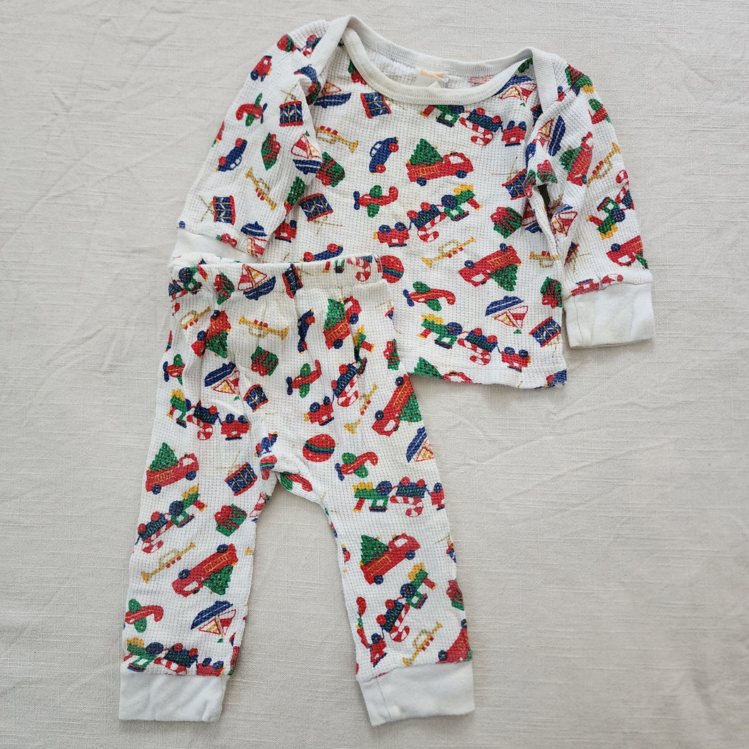 Vintage Oshkosh Christmas Pajamas 6 months