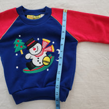 Load image into Gallery viewer, Vintage Deadstock Snowman Crewneck 3t
