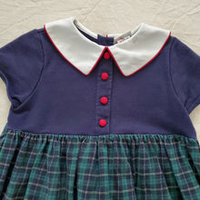 Load image into Gallery viewer, Vintage Plaid Apple Dress kids 6
