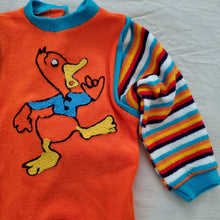 Load image into Gallery viewer, Vintage Duck Bright Terrycloth Pajamas 6 months
