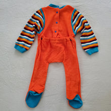 Load image into Gallery viewer, Vintage Duck Bright Terrycloth Pajamas 6 months
