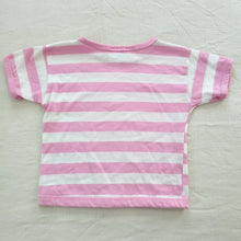 Load image into Gallery viewer, Vintage Pink Striped Tee 2t
