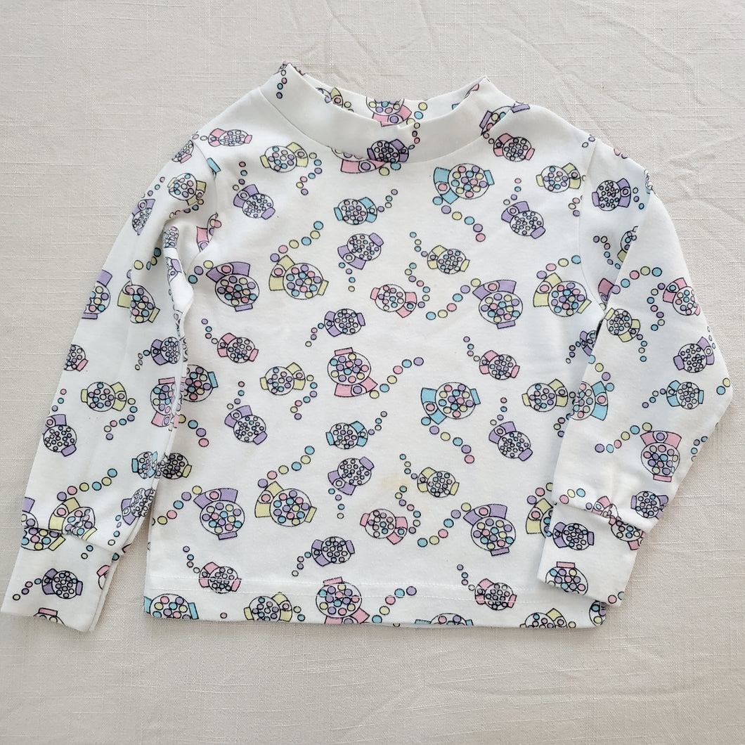 Vintage Gumball Machine Long Sleeve 2t