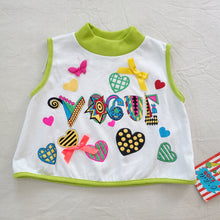 Load image into Gallery viewer, Vintage Deadstock Vogue Heart Tank Top 2t
