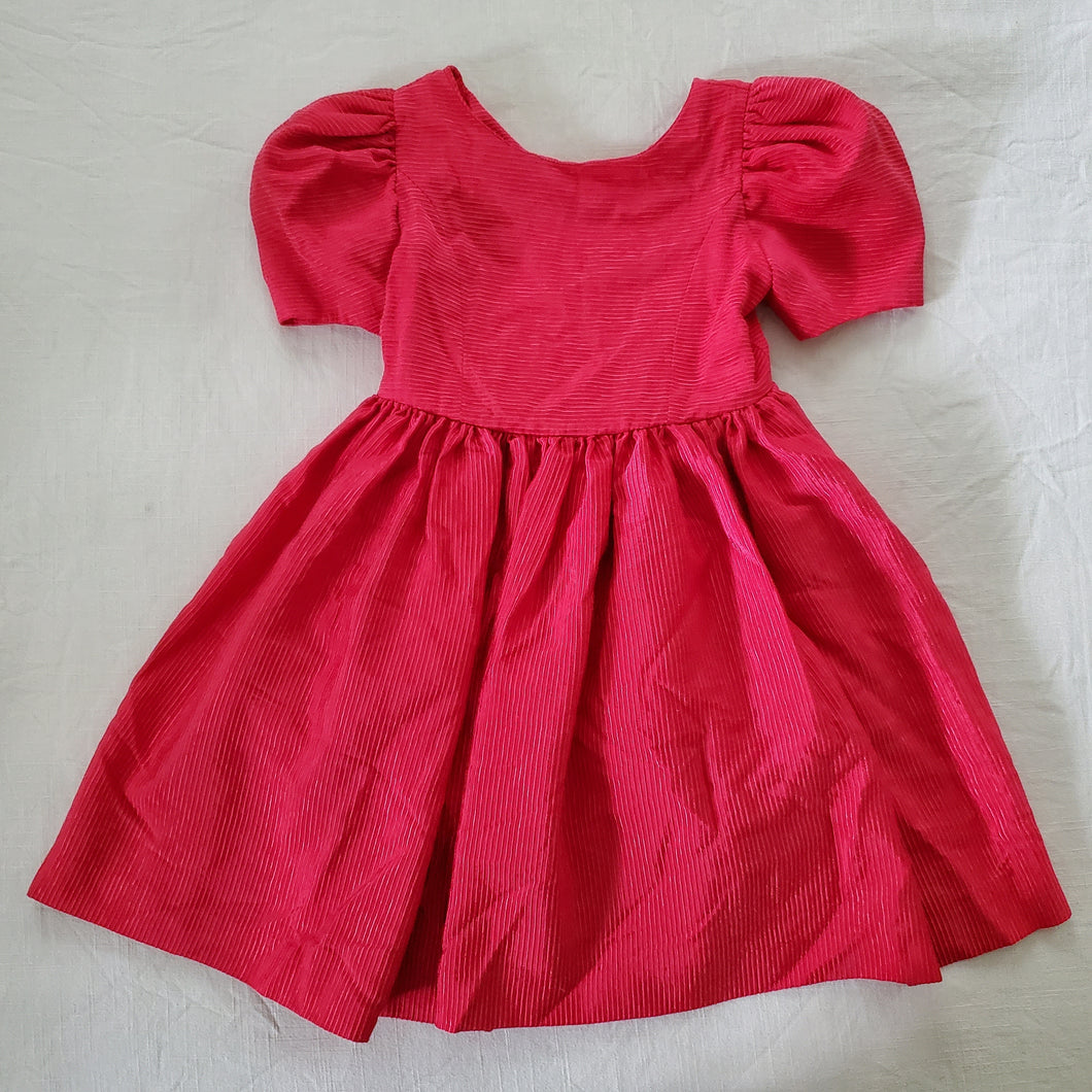 Vintage Red Classic Dress 5t