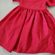 Load image into Gallery viewer, Vintage Red Classic Dress 5t
