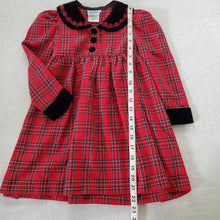 Load image into Gallery viewer, Vintage Rare Editions Tartan Dress 4t
