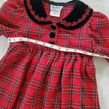 Load image into Gallery viewer, Vintage Rare Editions Tartan Dress 4t
