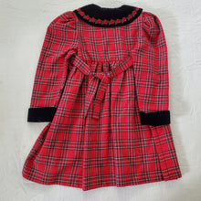 Load image into Gallery viewer, Vintage Rare Editions Tartan Dress 4t
