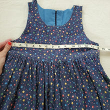 Load image into Gallery viewer, Vintage Christmas Bear Sleeveless Dress kids 8/10 *flaw
