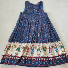 Load image into Gallery viewer, Vintage Christmas Bear Sleeveless Dress kids 8/10 *flaw
