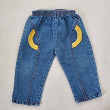 Load image into Gallery viewer, Vintage Yellow Pop Jeans 12 months
