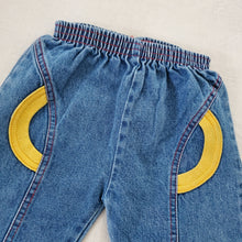 Load image into Gallery viewer, Vintage Yellow Pop Jeans 12 months
