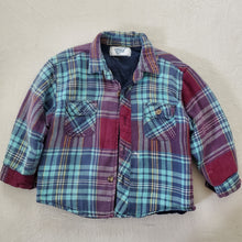 Load image into Gallery viewer, Vintage Comfy Plaid Jacket 3t/4t *missing buttons
