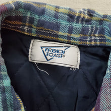 Load image into Gallery viewer, Vintage Comfy Plaid Jacket 3t/4t *missing buttons
