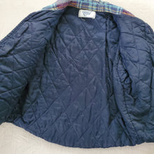 Load image into Gallery viewer, Vintage Comfy Plaid Jacket 3t/4t *missing buttons
