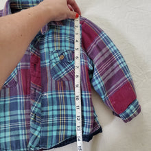 Load image into Gallery viewer, Vintage Comfy Plaid Jacket 3t/4t *missing buttons
