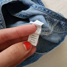 Load image into Gallery viewer, Vintage Gap Denim Shortalls 6-12 months
