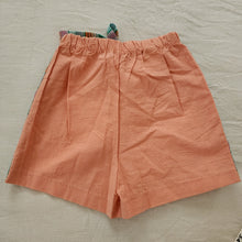 Load image into Gallery viewer, Vintage Peach Striped Belt Shorts kids 8/10
