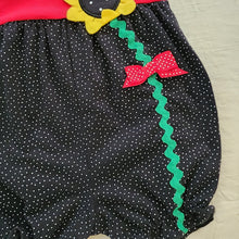 Load image into Gallery viewer, Vintage Sunflower Bubble Romper 2t/3t
