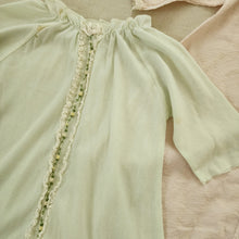 Load image into Gallery viewer, Vintage Pink &amp; Green Nightgowns Bundle 0-6 months
