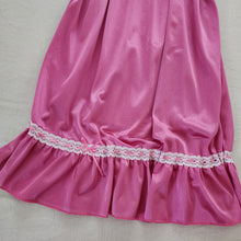 Load image into Gallery viewer, Vintage Silky Pink Nightgown 5t/6
