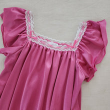 Load image into Gallery viewer, Vintage Silky Pink Nightgown 5t/6
