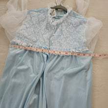 Load image into Gallery viewer, Vintage Her Majesty Silky Nightgown &amp; Robe kids 12/14
