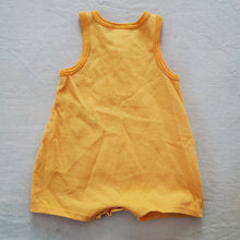 Load image into Gallery viewer, Vintage Lizards Yellow Romper 3-6 months
