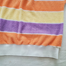Load image into Gallery viewer, Vintage Striped Terrycloth Shirt kids 7/8
