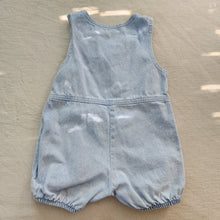 Load image into Gallery viewer, Vintage Lee Light Wash Denim Romper 12-18 months
