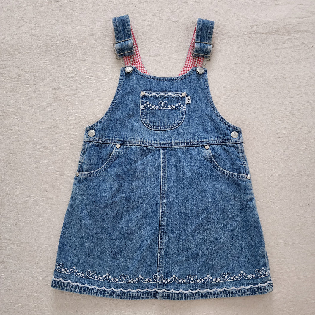 Y2k Denim Embroidered Skirtall 5t