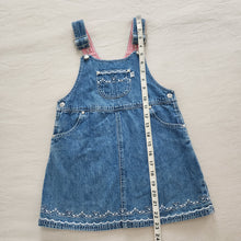 Load image into Gallery viewer, Y2k Denim Embroidered Skirtall 5t
