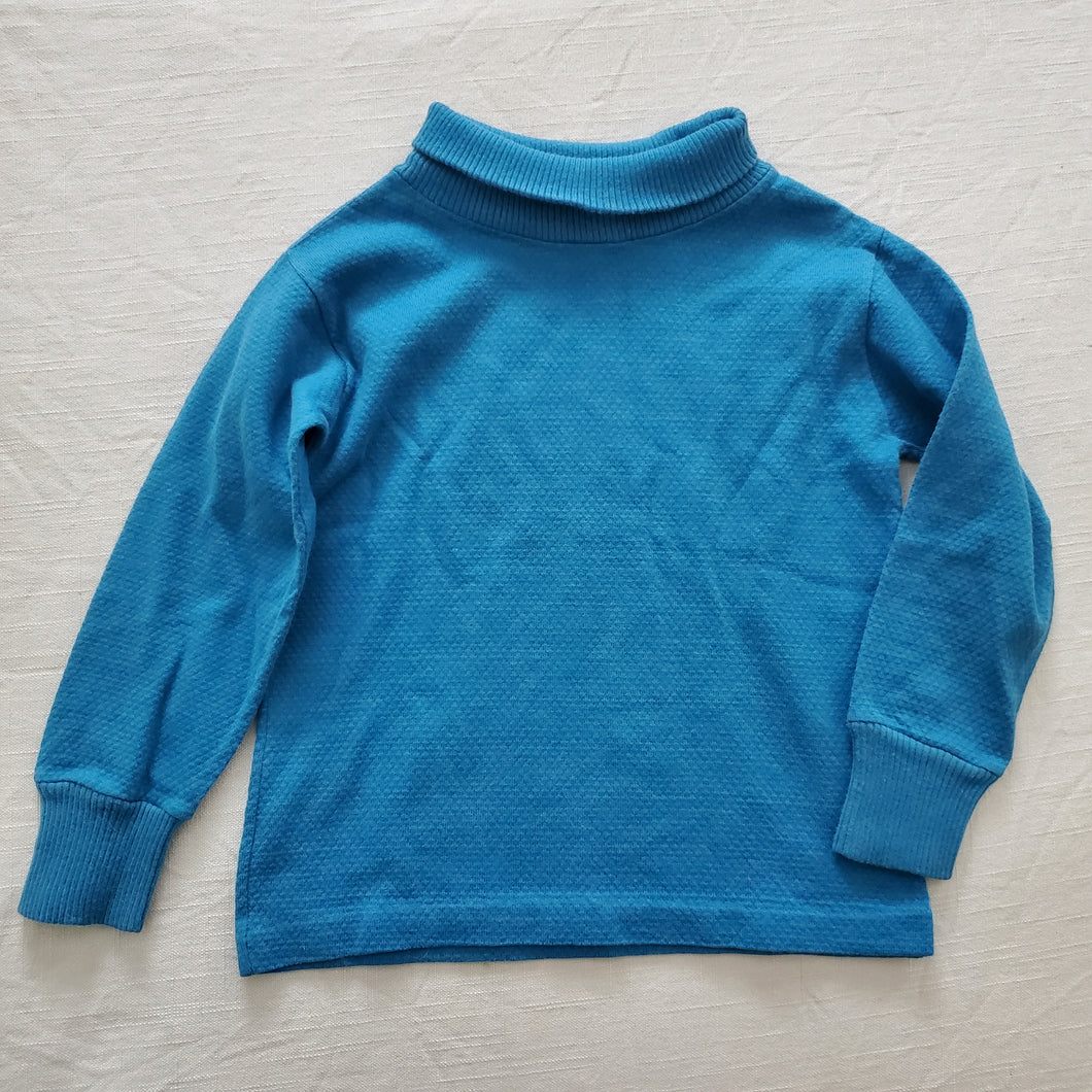 Vintage Healthtex Blue Turtleneck 5t