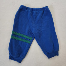 Load image into Gallery viewer, Vintage Jogger Navy + Green Pants 6-9 months
