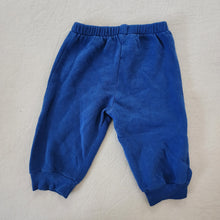 Load image into Gallery viewer, Vintage Jogger Navy + Green Pants 6-9 months
