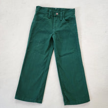 Load image into Gallery viewer, Vintage Wrangler Dark Green Pants 4t SLIM
