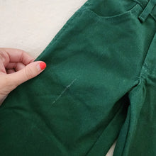 Load image into Gallery viewer, Vintage Wrangler Dark Green Pants 4t SLIM
