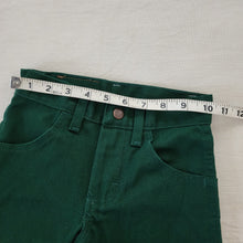 Load image into Gallery viewer, Vintage Wrangler Dark Green Pants 4t SLIM
