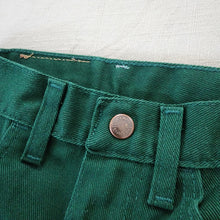 Load image into Gallery viewer, Vintage Wrangler Dark Green Pants 4t SLIM
