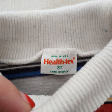 Load image into Gallery viewer, Vintage Healthtex Striped Turtleneck 2t/3t
