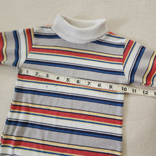 Load image into Gallery viewer, Vintage Healthtex Striped Turtleneck 2t/3t
