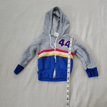 Load image into Gallery viewer, Vintage #44 Hooded Zipup Sweater 12 months
