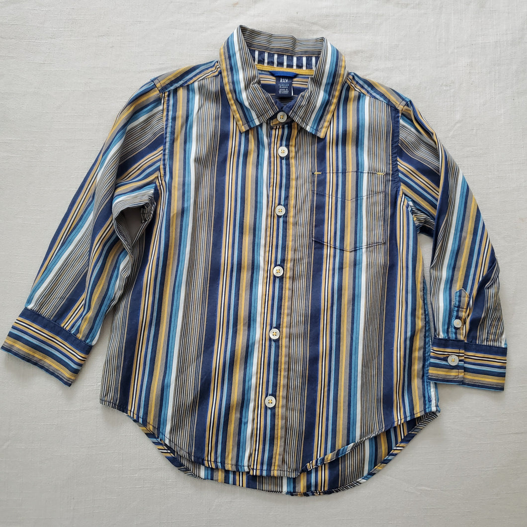 Vintage Gap Striped Buttondown Shirt 4t