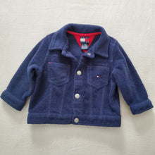 Load image into Gallery viewer, Vintage Tommy Hilfiger Navy Jacket 6-12 months
