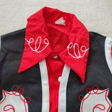 Load image into Gallery viewer, Vintage 70s Horse Vest/Shirt Set 3t
