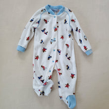 Load image into Gallery viewer, Vintage Oshkosh Bears Footed PJs 3-6 months
