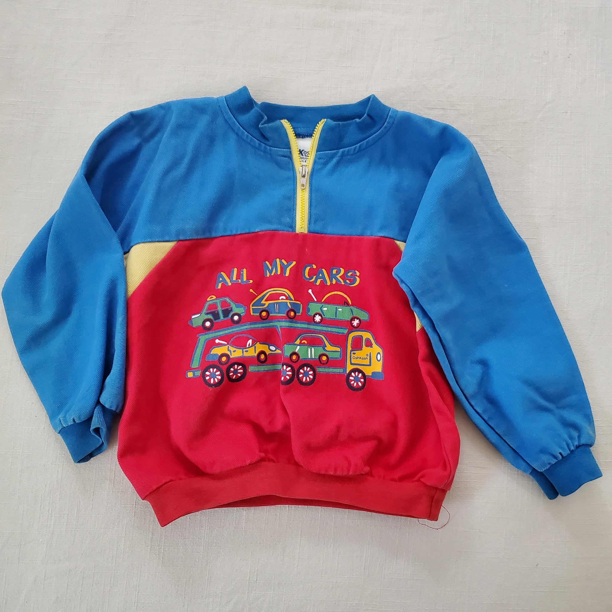 Vintage 1990's OshKosh B'Gosh store Colorblock Sweatshirt